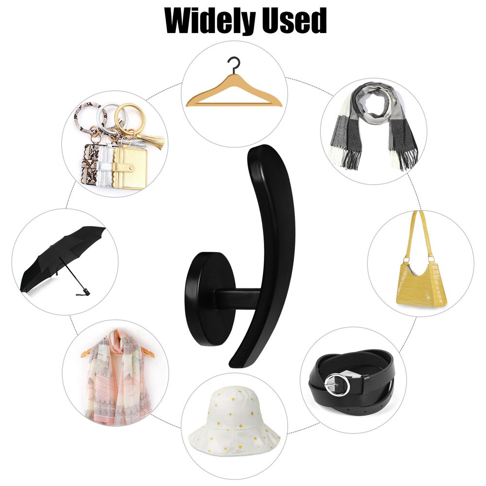 2 Pcs Wall Mounted Metal Curtain Holder Hooks Holdback Decorative Drapery Curtain Hanger Polyester Modern Accessoires Home Decor