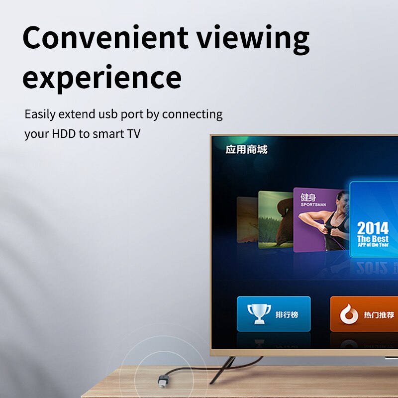 CABLETIME – câble d'extension USB3.0 M/F 5gbps pour ordinateur portable, PC X Box, câble de données, adaptateur USB C272