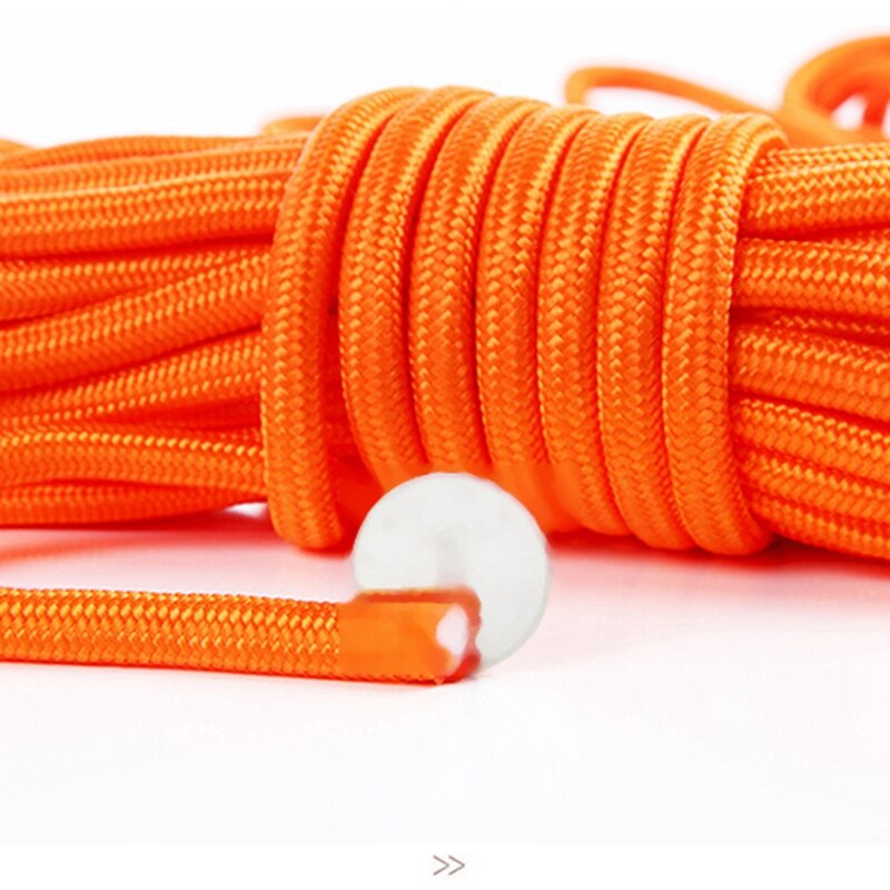 Outdoor Water Rescue Snorkeling Ropes 30 Meters Lifeline Climbing Safety Floating Floating Rope with Bracelet