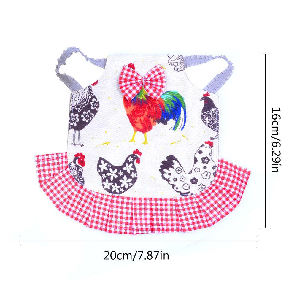 Poultry Hen Saddle Apron Feather Protection Holder Chicken Duck Wings Back Protector