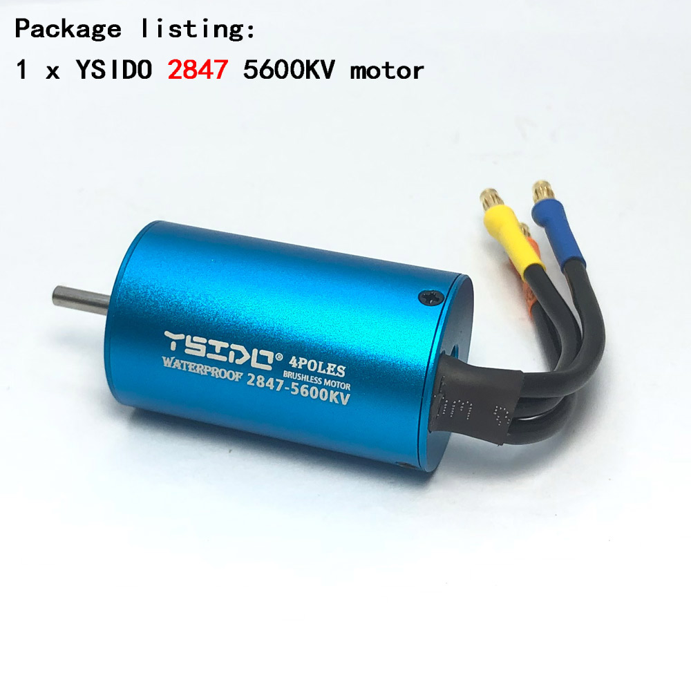 Ysido 2435 2440 2838 2847 børsteløs motor 35a 45a esc til wltoys 124016 remo Hobby xlh timaya redcat 1/12 1/14 1/16 rc båt bil: Lavendel