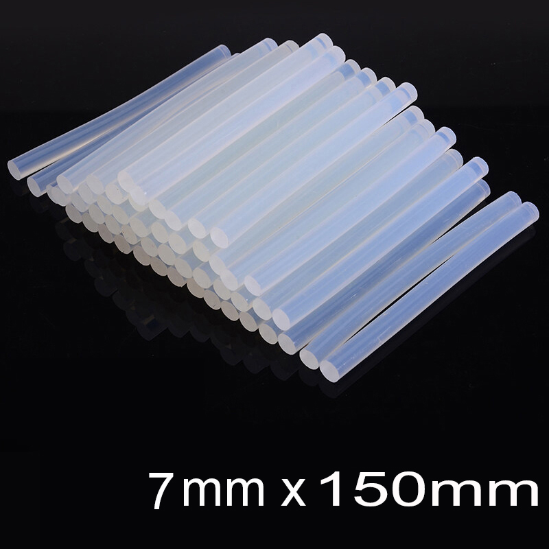 12 pz auto ammaccatura Colla bastone 7mm/11mm forte Adesivo auto corpo colore Riparazione caldo sciolto Striscia Nera Riparazione auto Colla bastone strumenti: 21mm / Rosa