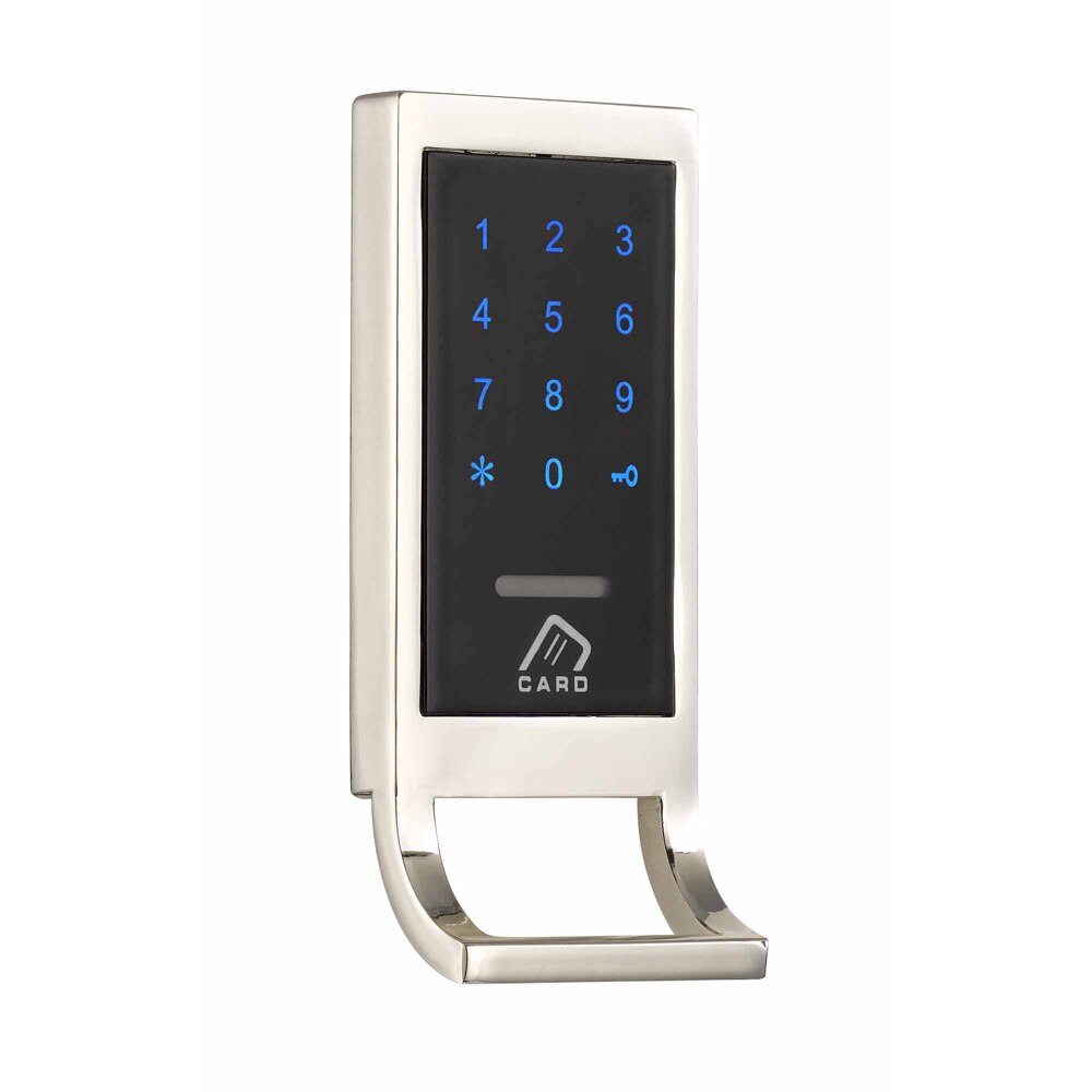 Smart Electric Digital Security Sensitive Touch Home Password Lock Mini Keypad Cabinet Drawer: silver