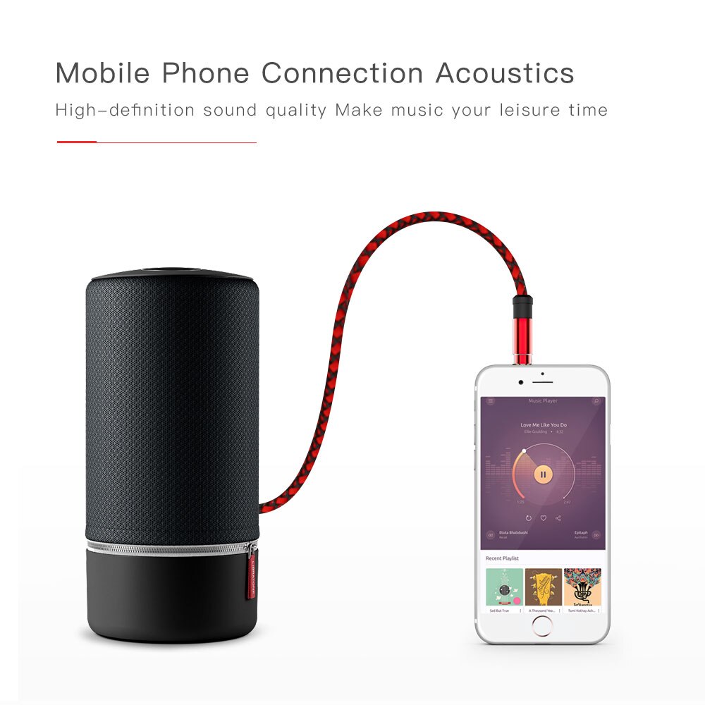 3.5mm Jack Aux Cable Male to Male Audio Cable 3.5 Jack Phone Extension Cable for Jack 3.5 for Phone MP3 Headphone Speaker