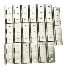 Stainless steel Cabinet Door Hinge 6 Holes Boat Marine Cabinet Butt Hinge 2" 10 PCS