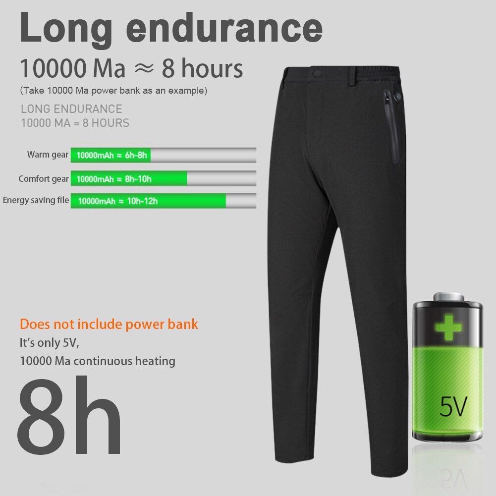 Männer Frauen Angeln Wasserdichte Beheizte Schlauch warm Nylon Solide USB Elektrische Leichte Winddicht draussen Wandern Winter Waschbar
