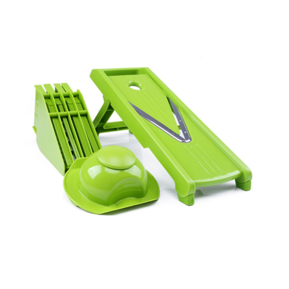 Mandolin manuell potatis morot rivjärn lök frukt skivare fräs hackare julienne kök grönsaksverktyg