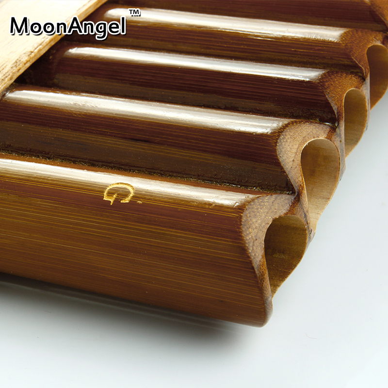 15 Pipes Pan Flute Item Woodwind Flauta G Key Curved Handmade Bamboo Flauta Xiao Handmade Panflute Flauta Musical Instruments