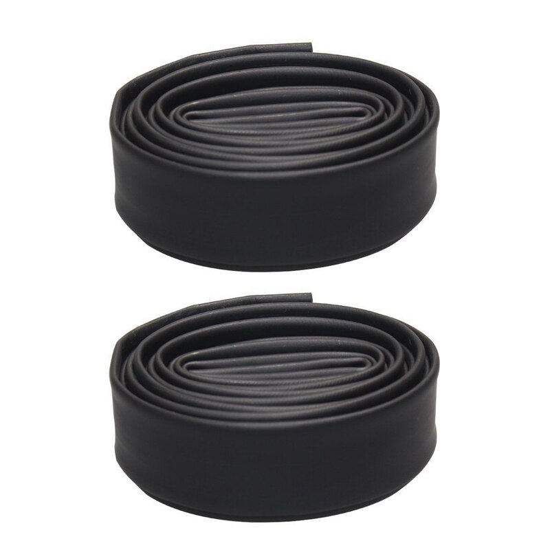 2x tubo termoretráctil negro manguito eléctrico Cable de coche/tubo termoretráctil envoltura de alambre, 20MM,1M y 25MM,1M: Default Title