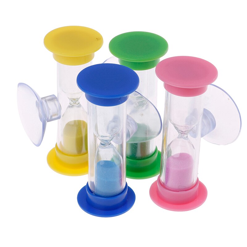 Toothbrush Swivel Sand Timer 2 Minutes Shower Timer Kids Mini Glass Sand Clock