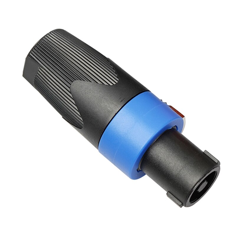 10Pcs 4 Pin Speaker Power Amplifier Connector NL4FC 4 Pole 4 Cores Male Plug o Loudspeaker AC Power Plug Connector