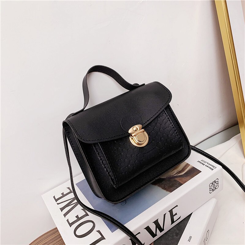 Shoulder Messenger bags mobile phone bags lock small bags