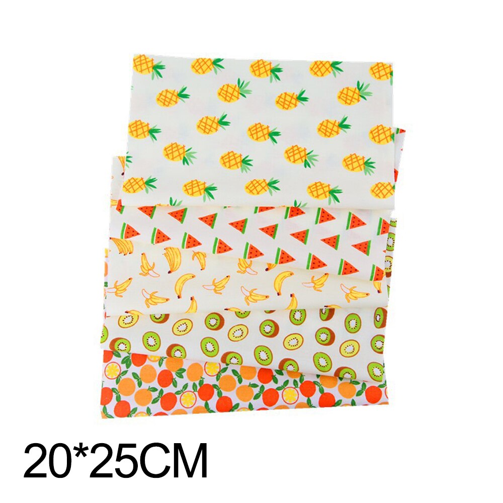 Japanischen Gedruckt Baumwolle Patchwork Tuch einstellen Bronzing NäHenne Quilten Stoffe Blumen- DIY Handgemachte Gesicht Maske Zubehör 20x25cm: 11  5Stck