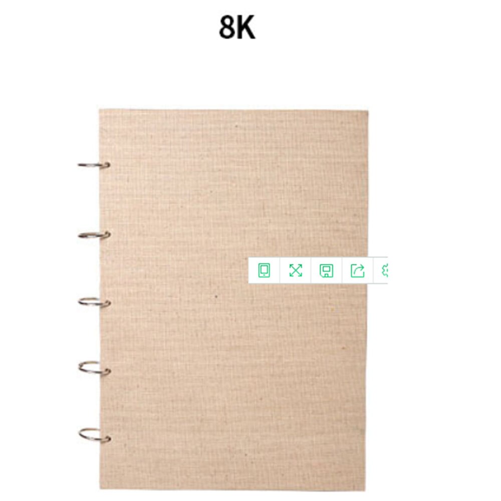 8k/16k/32k skitsepapir skitsebog papir til tegning maleri dagbog notesbog notesblok papirvarer kunst forsyninger: 8k