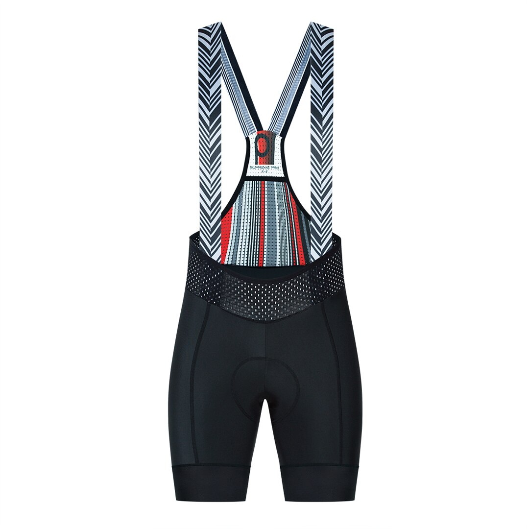 PRENDI pantaloncini con bretelle da ciclismo da uomo gel pad pro estate fresco stretto MTB abbigliamento da bici da uomo con cinturino antiscivolo in gomma collant con bretelle da esterno: M