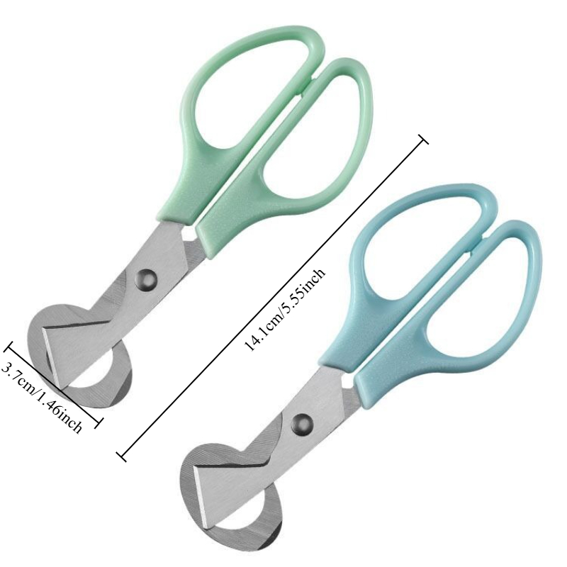 1 szt. Nożyczki robić cięcia skorupki jajek - robić jaj przepiórczych i ptasich - łatwe w użyciu i trwałe, robić otwierania jajek, łamania skorupki, dzielenia jajek