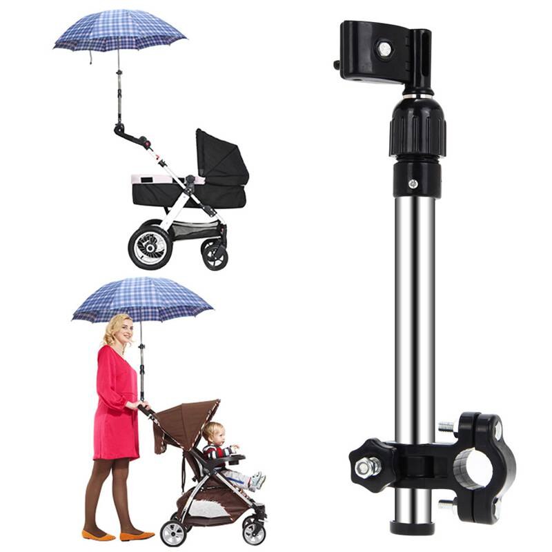 1Pc Kinderwagen Paraplu Houder Verstelbare Plastic Kinderwagen Paraplu Stretch Standhouder Kinderwagen Accessoires Baby Care