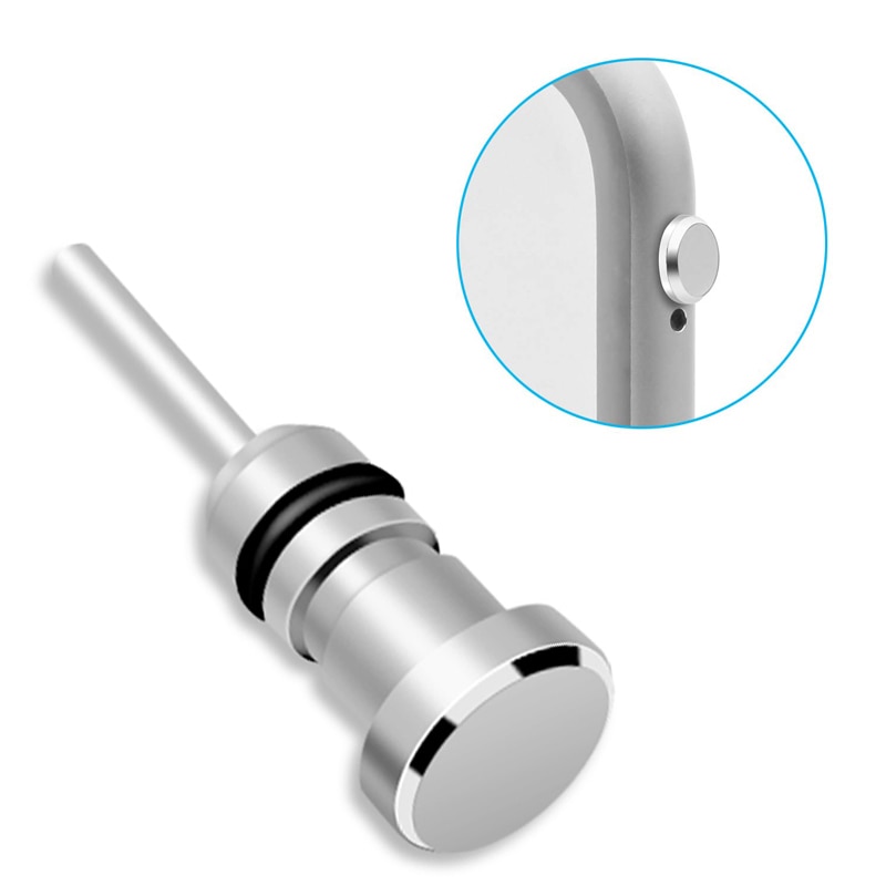 Mobiele Telefoon Oortelefoon Stof Plug 3.5mm Headset Jack Interface Anti Mobiele Kaart Halen Kaart Pin voor IPhone LG Xiaomi samsung