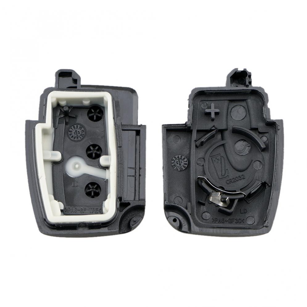 Car Key Fob Case Shell Replacement with F021 Blade Flip Folding Remote Cover for Ford Fiesta Focus 2 Ecosport Kuga Escape