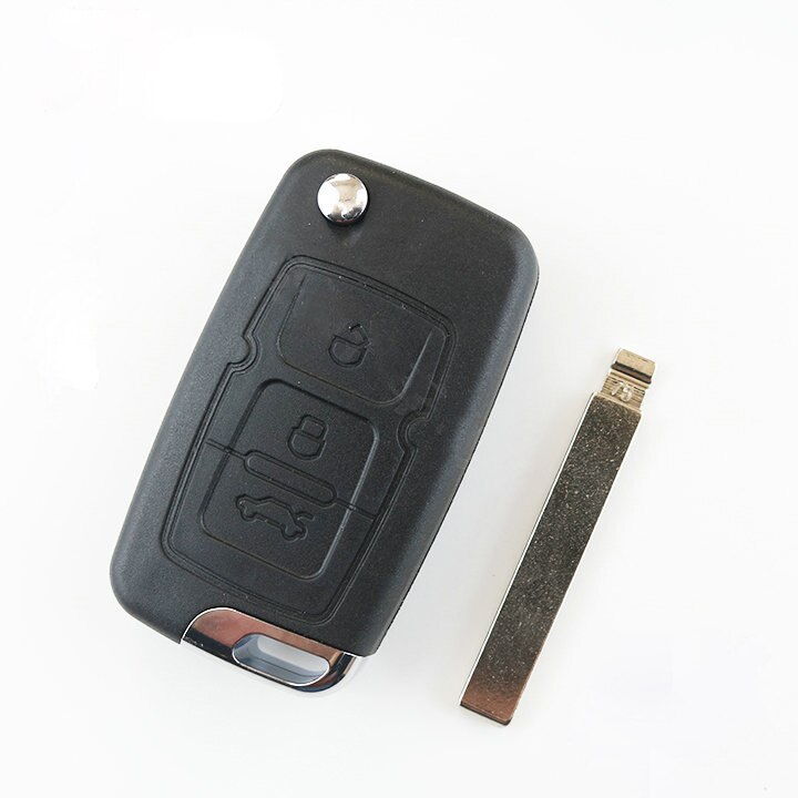 Car Key Remote Shell Left Right Key Blade for Geely Emgrand EC7 GC715 EC718 Englon SC3 SC5 SC7 Free Cruiser GX7 GX718 EC718: 3button blade