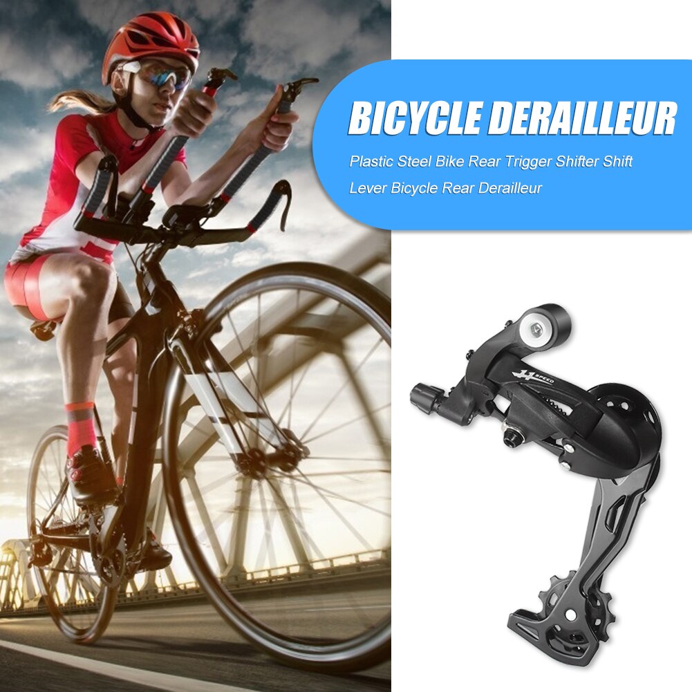 Mountain Bike Plastic Steel Road Bike Rear Trigger Gear Lever Bicycle Rear Derailleur Speed Regulator /Bicycle Cycling Fitting