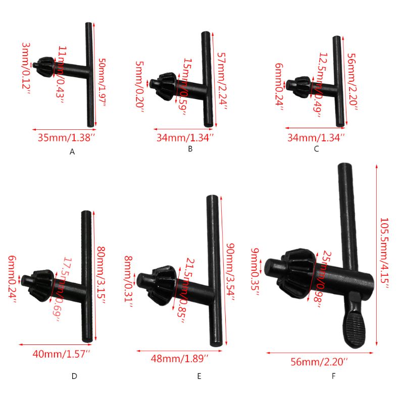 Mini Elektrische Hand Boorkop Sleutel Tool Boorkop Toetsen Draaibank Accessoires M7DA