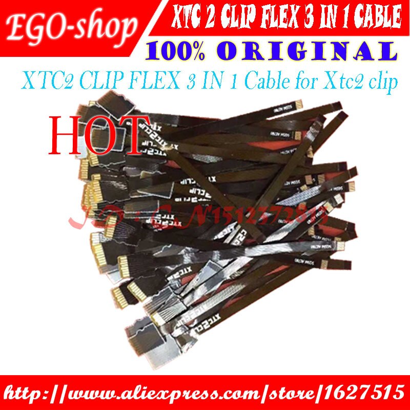 Gsmjustoncct XTC2 CLIP FLEX 3 IN 1 Kabel