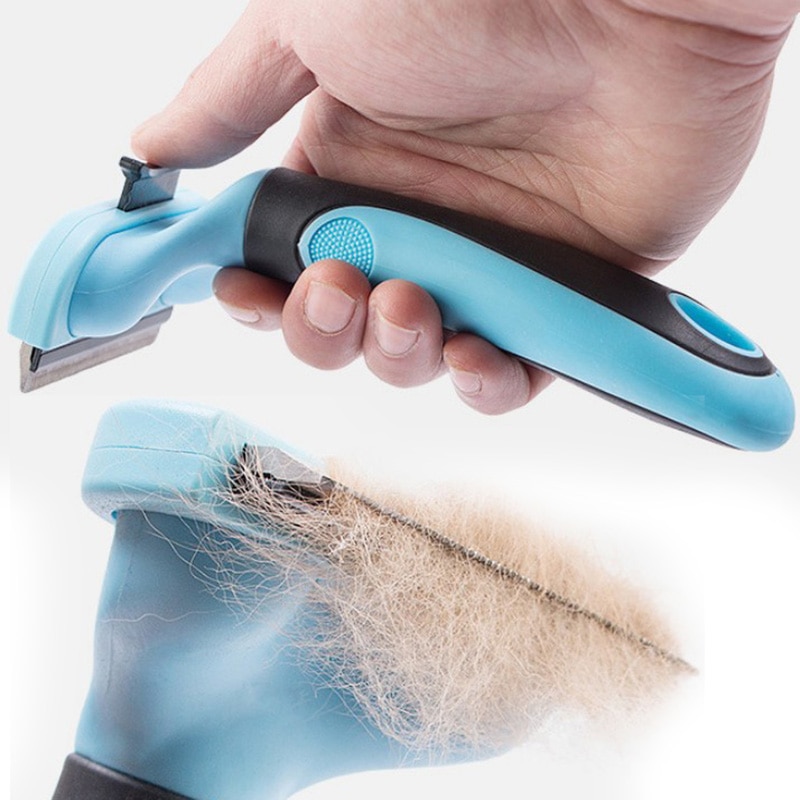 Pet Cat Hair Removal Brush Furmine Comb For Cats Animal Hair Removal Comb For Death Hair Deshedding Brush Cat dog Grooming tools