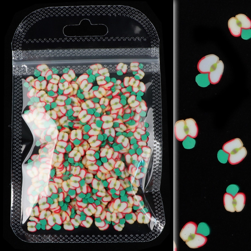 1 packung weiche ton-harz-füllmasse, bunte mischung aus füllmaterial für diy-epoxidharz-schmuckherstellung und diy-nagelkunstdekoration: 7