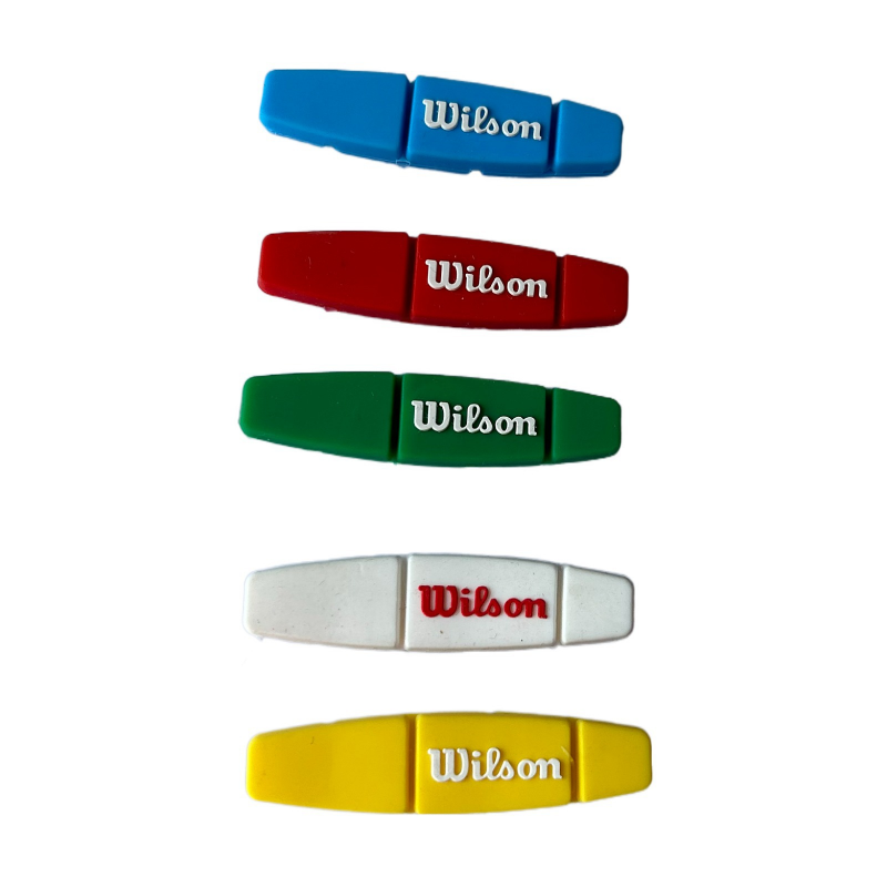 10 Stuks Wilson Tennisracket Schokdemper Kleurrijke Tennis Trillingsdemper Anti-Vibratie Siliconen Sport Tennis Accessorie