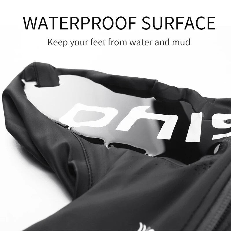 GIYO Fahrradüberschuhe Fahrradschuhüberzüge MTB Fahrrad Anti-Rutsch-Halbzehenwärmer Reflektierender Schutz Wasserdicht Winddicht Winter
