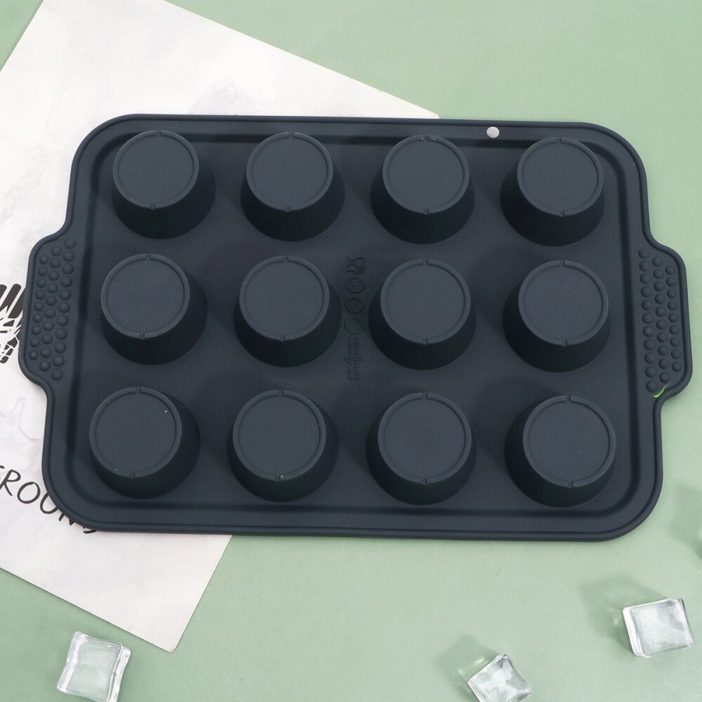 Kuchen Silikon bilden Kleine Ei Torte Kuchen Backen Schimmel Einfache Backen Formen für Heimat Einkaufen (Schwarz): Schwarz