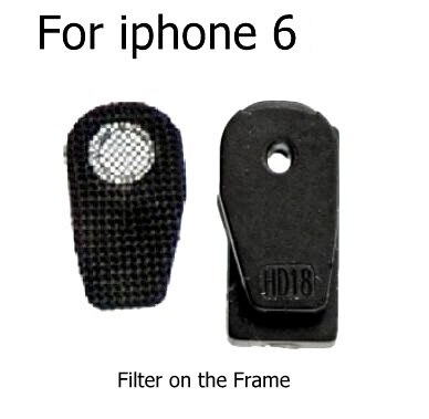 1 einstellen Klebstoff mikrofon Anti Staub Gittergewebe für iPhone 6 6s 7 8 Plus X MIC Staub-beweis Filter auf sterben rahmen mit 3M Kleber aufkleber: Pro iphone 6