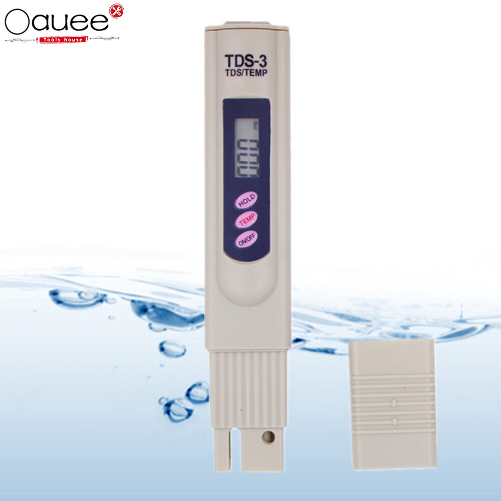 TDS Digital Water Tester Handheld Water Test Pen Water Analysis Meter Water Purity Check 0-9999 Ppm Measurement Tools