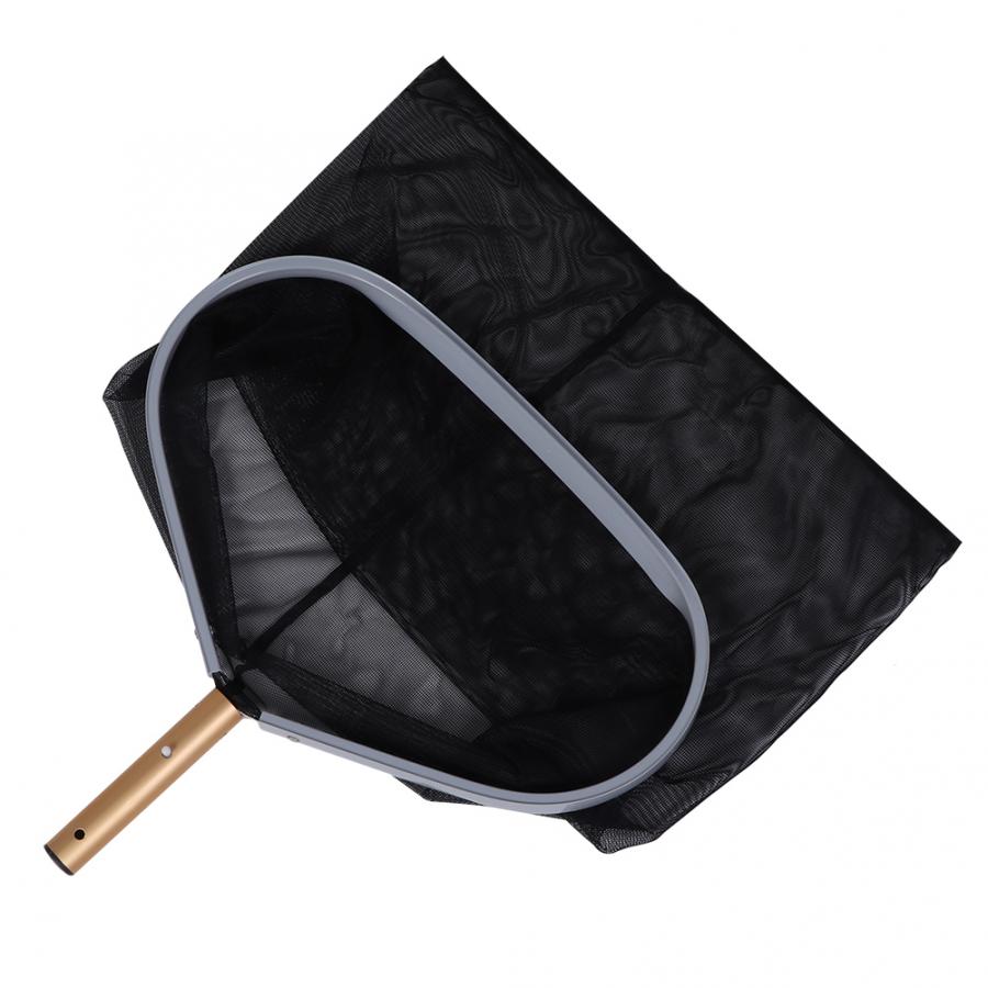Swimming Hard Leaf Skimmer NetS Swimming Pool Salvage Net Mesh Rake Tool Removing Leaves Cleaner Swimming Pool Skimmer Raker