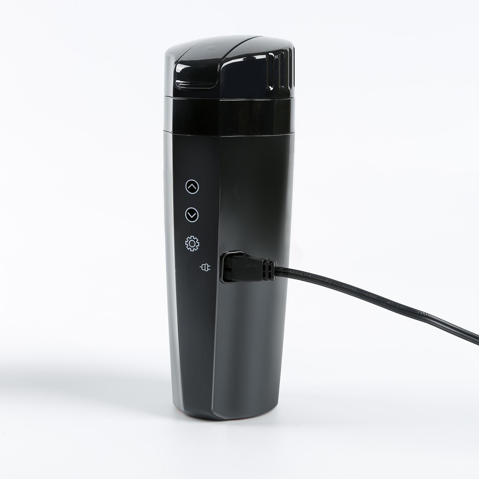 12V przenośny ekran dotykowy samochód automatyczny podgrzewany kubek elektryczna grzałka robić wody kubek termiczny uniwersalne akcesoria samochodowe wnętrze