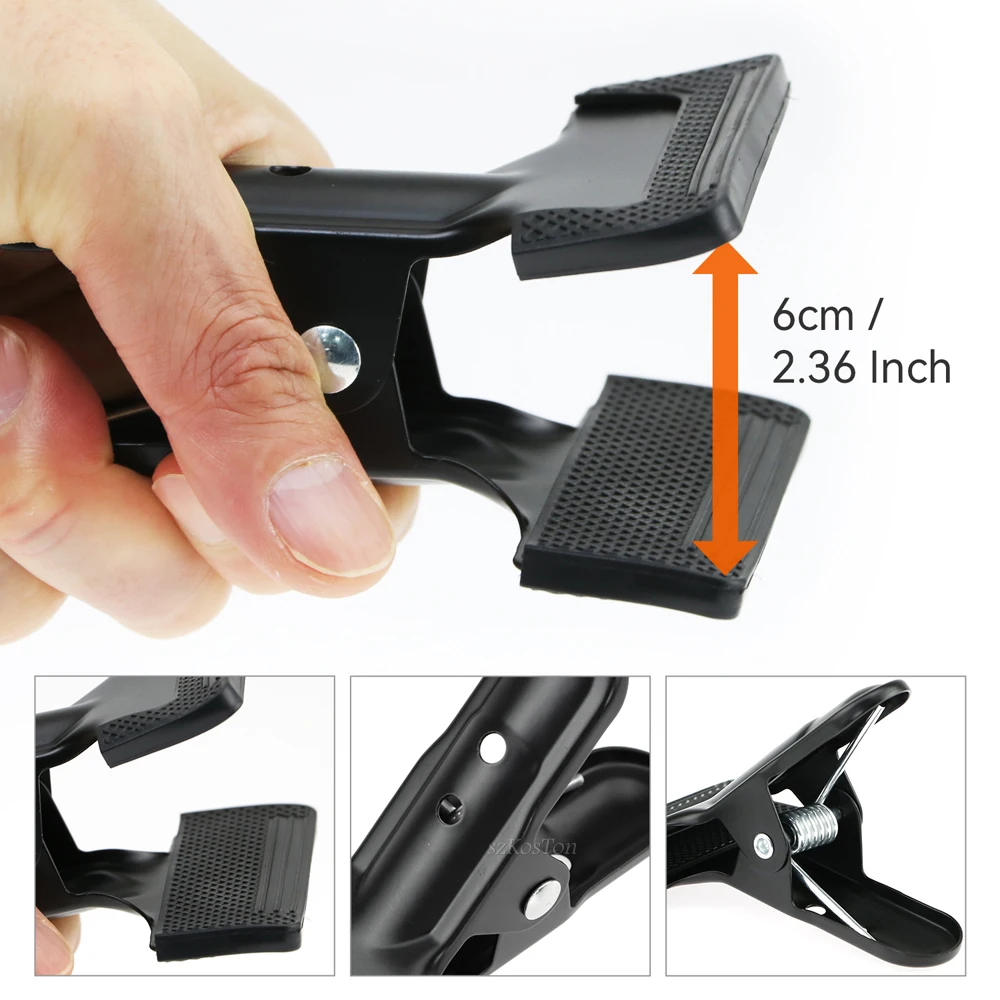 Hintergrund-Clips, Fotografie-Hintergrund, Klemme, eitern Hintergrund, robust, für Musselin, grüNe Bildschirmbefestigung, Fotostudio-Zubehör