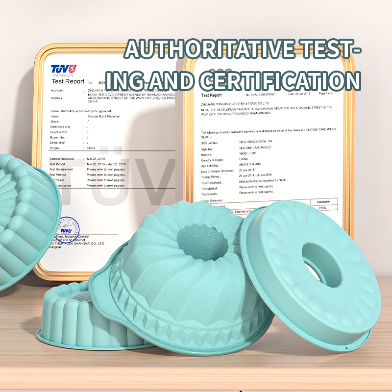 Stampo in Silicone 3D per Torte, Antiaderente, Scanalato, per Decorazione Dolci e Pasticceria