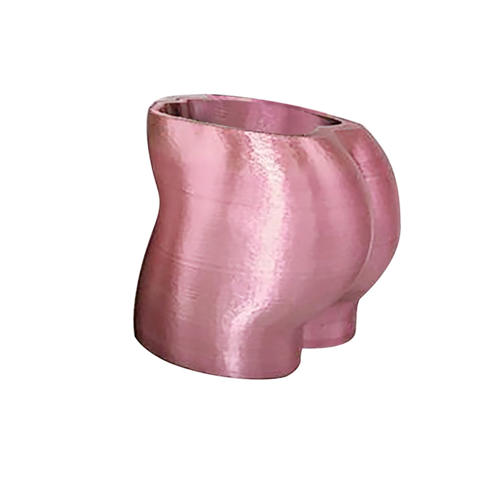 Billen Vorm Resin Bloempot In 9 Kleuren Effen Eenvoudige Stijl Ornamenten Voor Desktop Kleurrijke Plant Bloem Pot Tuin Home Decor: Roze