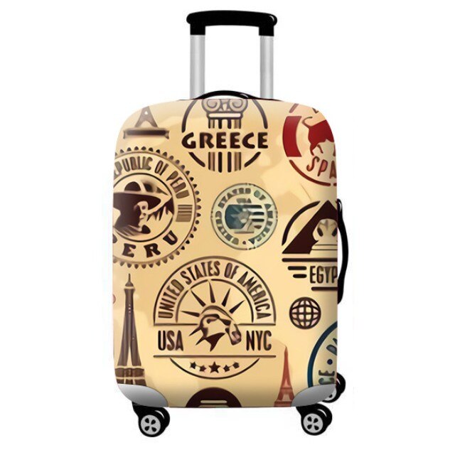 Thicker Travel Suitcase Protective Cover Luggage Case Travel Accessories Elastic Luggage Dust Cover Apply to 18''-32'' Suitcase: A / L