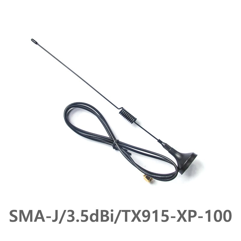 915MHz 3.5dBi Gain 50 Ohm Impedantie TX915-XPL-100 SMA-J Interface Minder dan 1.5 SWR Hoogwaardige Sucker Antenne