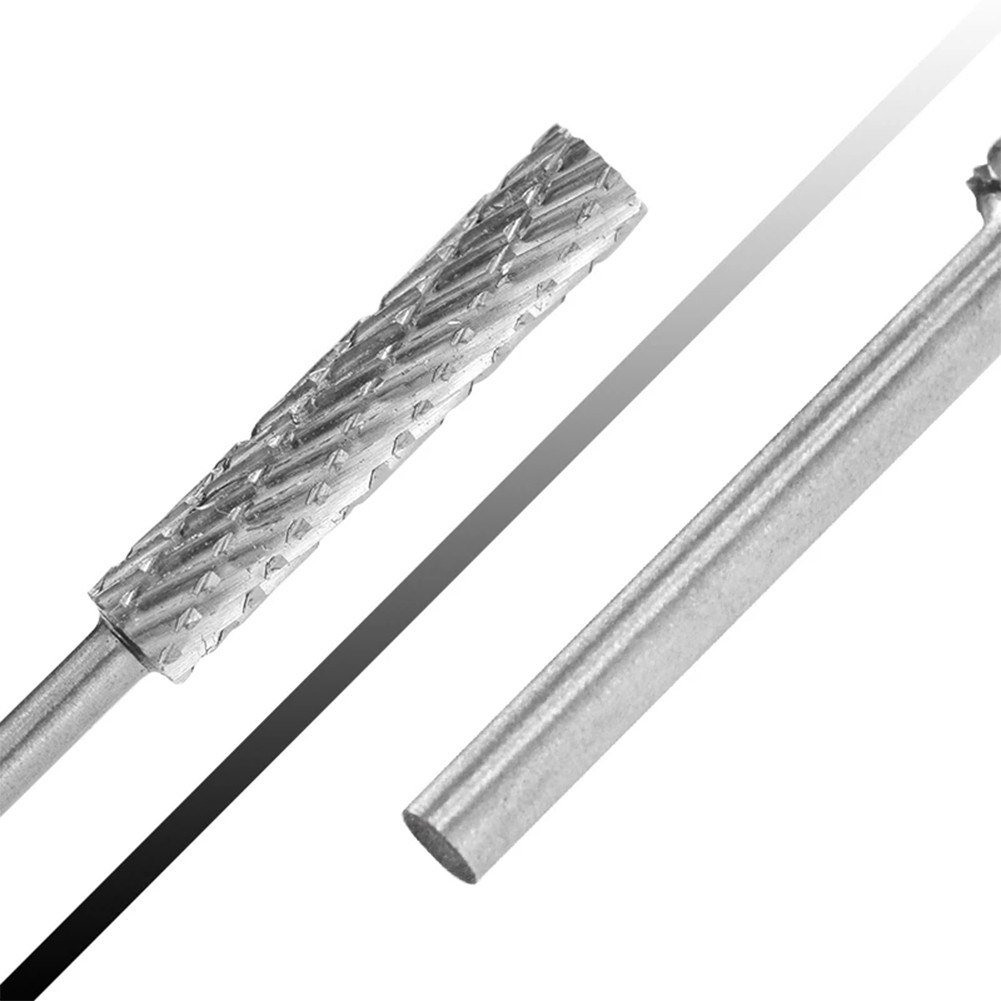 Roterende fil 3mm/4mm/5mm/6mm slipehoder hardmetallfres borsett etterbehandling metall roterende filverktøy