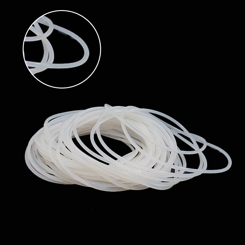 Joint torique en Silicone blanc, 3mm, OD105/110/115/120/125/130/135/140/150/170x3mm, joint d&#39;étanchéité en caoutchouc