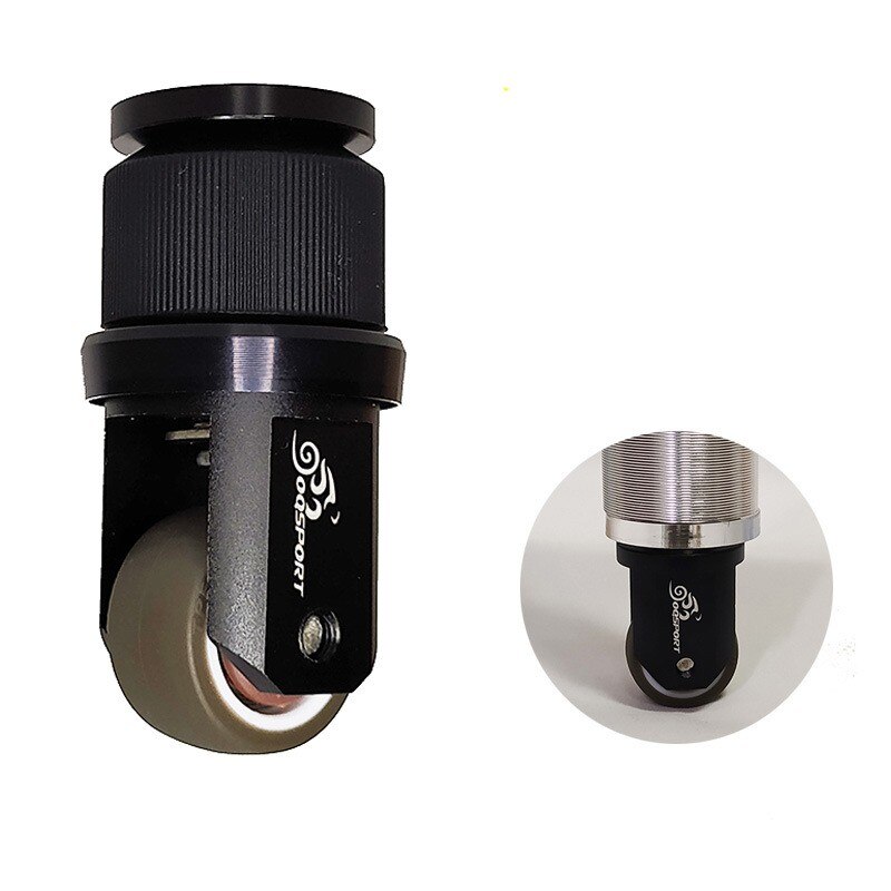 Rueda de empuje de bicicleta plegable, rueda fácil para Dahon, tubo de asiento de bicicleta, diámetro interior 28-32mm, poste de asiento, rueda de estacionamiento
