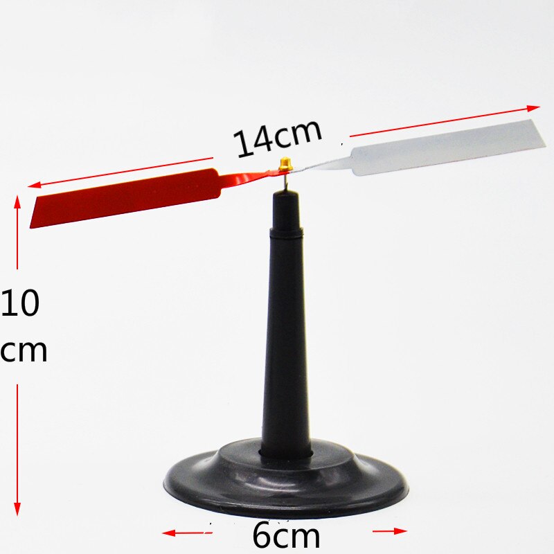 2 Pieces of Large Size Wing-Shaped Magnetic Needle School Physics Experimental Apparatus Magnetic Teaching Aids for Student
