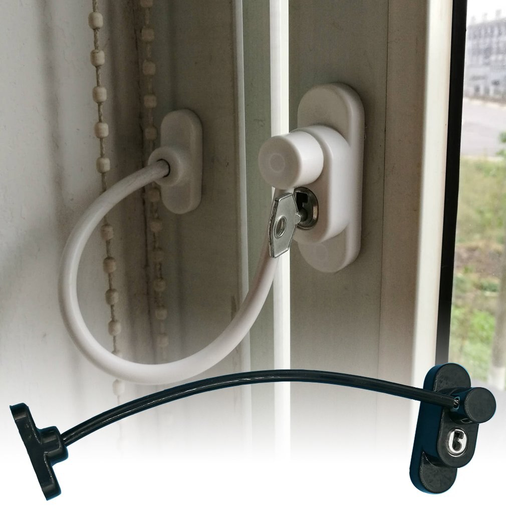 Door Window Safety Lock Child-Proof Lock Window Lock Anti-Theft Ventilation Window Stoppers Child Safety Window Lock