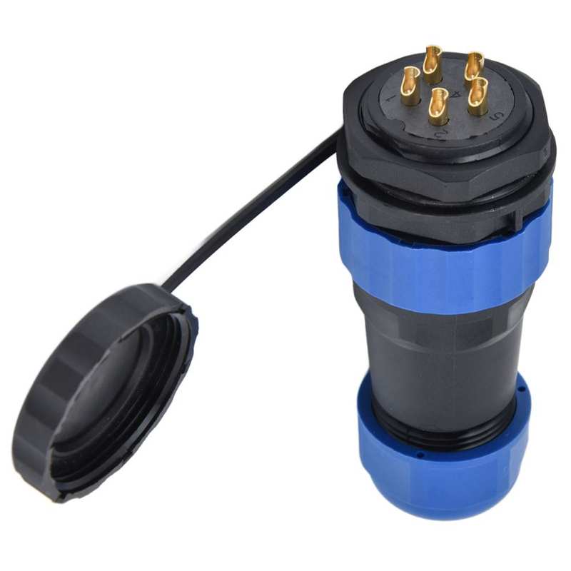 Aviation Plug Socket Male Female Connector Pure Copper Gold Plated for Instrument for Communication Equipment