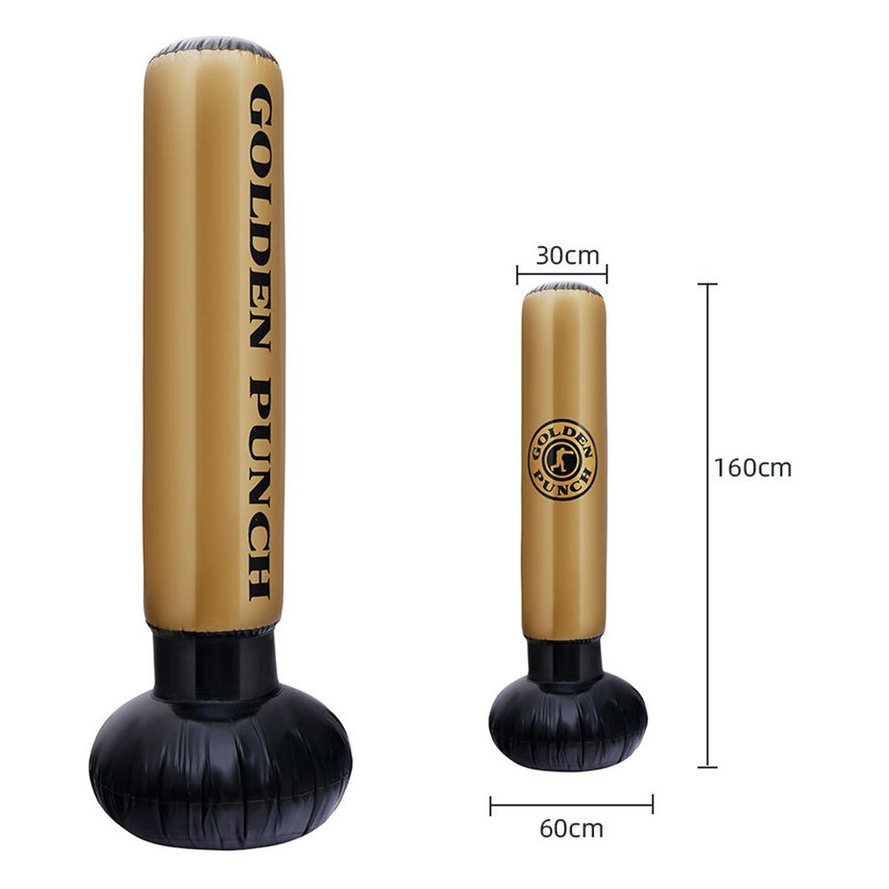 Fritstående bokse bokse pose fortykket fitness træningstryk reducere tung taske til voksne børn