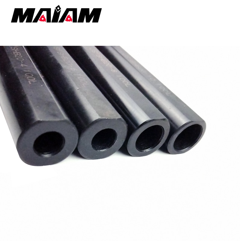 round shank small aperture bore hole turning tool holder SHB20 SHB16 SHB1 milling flat lathe hole boring tool holder sleeve