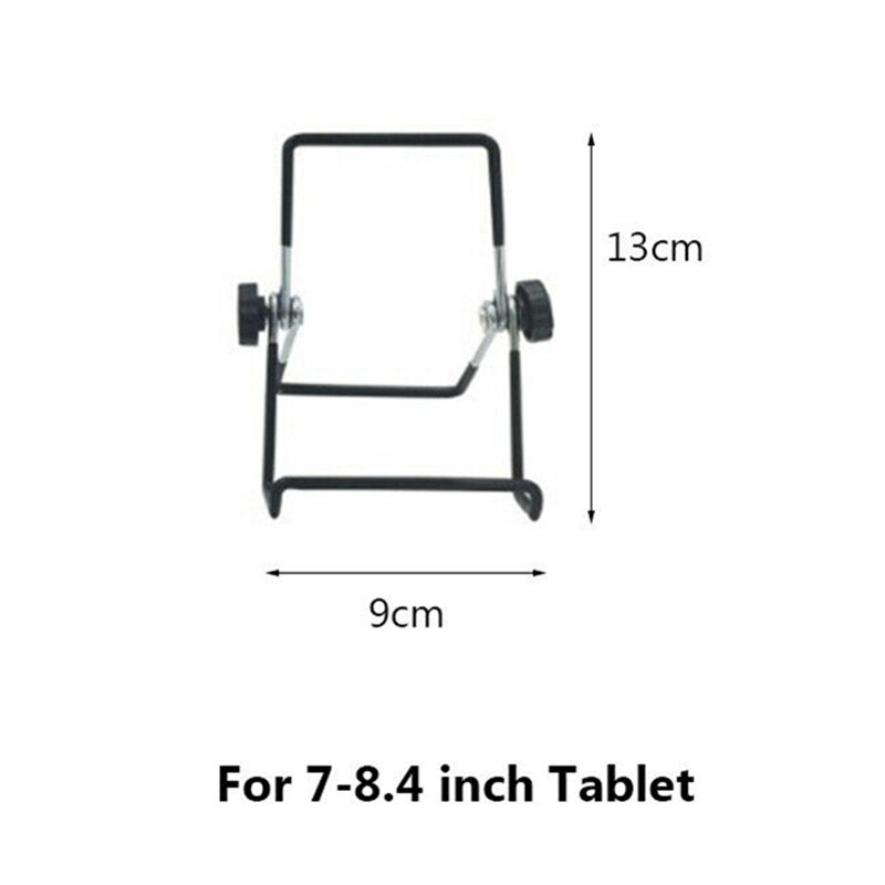 Kokoontaitettava metallinen tablettijalusta säädettävä iso puhelin tabletti pöytäteline pidike jäähdytys nopea yleiskäyttöinen ipad iphone tabletti 7-10 ": 7-8 tuumaa varten
